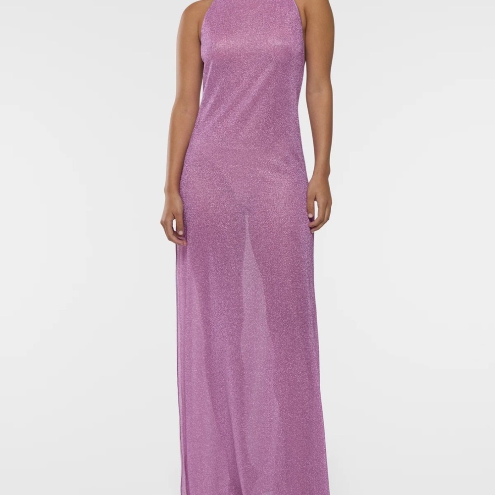 Oséree SS24 Lumière Turtleneck Dress